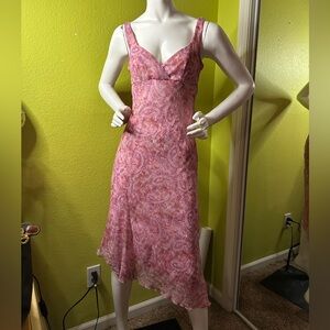 Byer Too! Pink Paisley Maxi Dress